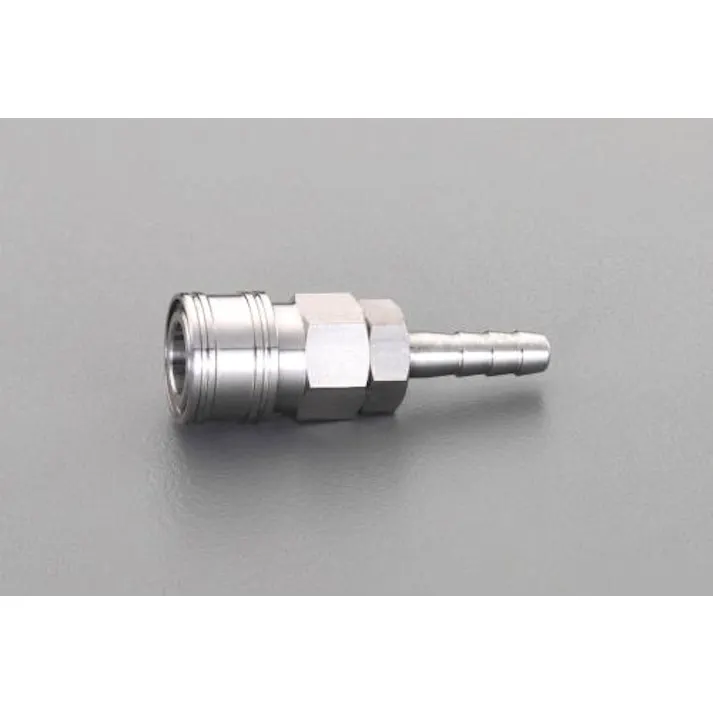 ESCO 15.0mm タケノコ型ソケット(20型/ステンレス) エアーホース用カプラーEA140DG-114 4548745760989(CDC)【別送品】
