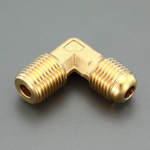 オンダ製作所 フレアーエルボ(φ8銅管接続用) G1/4”xR1/4” EA426AW-41 4550061519929【別送品】