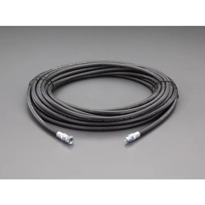 高圧ホース(洗浄機用) R3/8”xG3/8”x20m EA115BB-12 4548745242249【別送品】