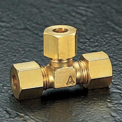 アソー(ASOH) リングジョイント(ティーズ) 8x8x8mm EA426AK-8A 4550061471982【別送品】