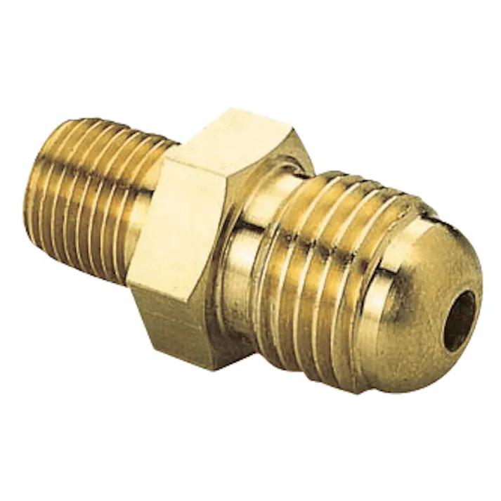 オンダ製作所 フレアーニップル(φ8銅管接続用) G1/4”xR1/4” EA426AW-52 4550061518083【別送品】