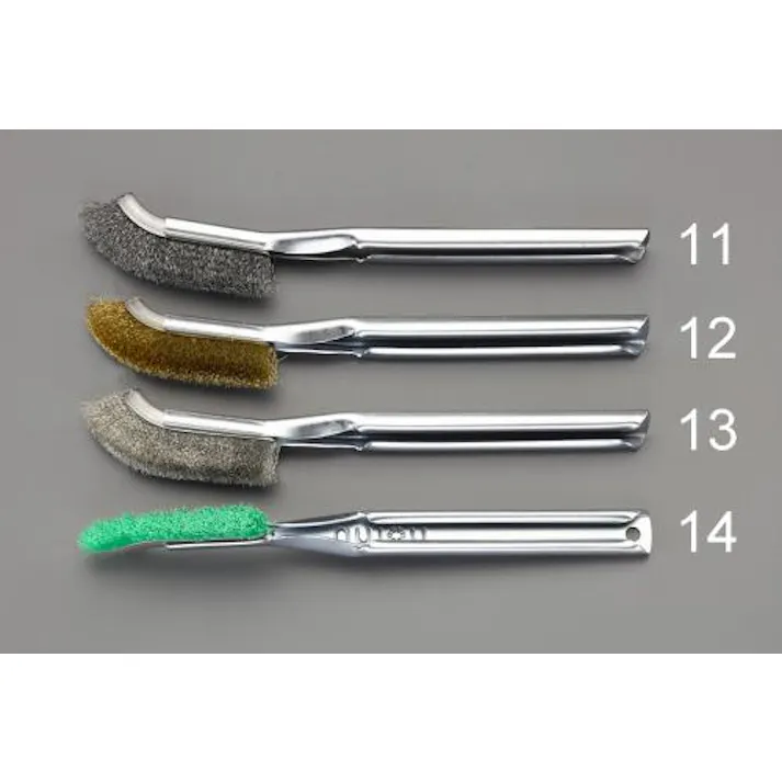 ブラシ(ステンレス製/曲) 225mm EA109GH-13 4548745833751【別送品】