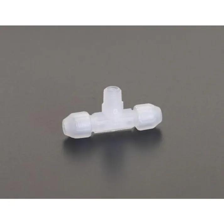 ウシオライティング(USHIO) 8mmxR 1/4" ユニオン(雄ねじティー/PP製) 空気・水その他配管継手EA425JF-82 4548745322347(CDC)【別送品】