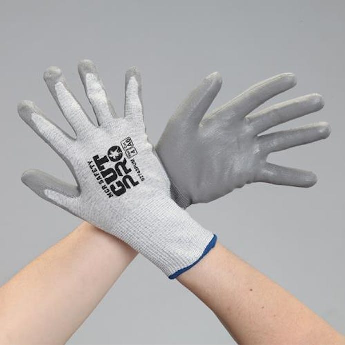 ESCO [L] 手袋(耐切創/ウレタン/タッチスクリーン対応) 手袋･腕カバーEA354E-117 4550061744611(CDC)【別送品】