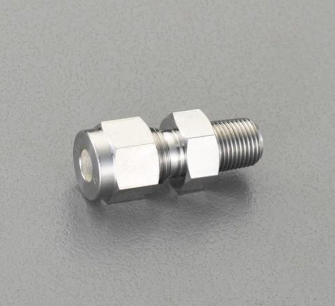 アオイ R 1/4"x10mm ユニオン(ハーフ/ステンレス製) 空気･水その他配管継手EA425CE-102 4518340380387(CDC)【別送品】