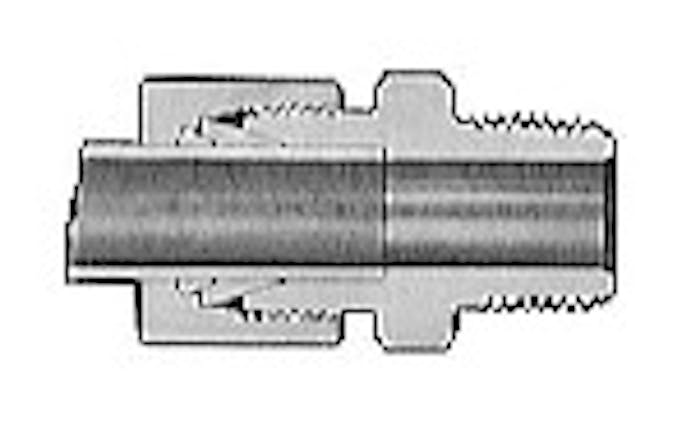 アオイ R 1/4"x10mm ユニオン(ハーフ/ステンレス製) 空気･水その他配管継手EA425CE-102 4518340380387(CDC)【別送品】