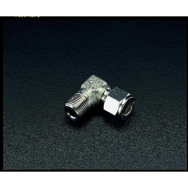 アオイ R 3/8"x 8mm ユニオン(エルボ/ステンレス製) 空気・水その他配管継手EA425CF-83 4518340380479(CDC)【別送品】