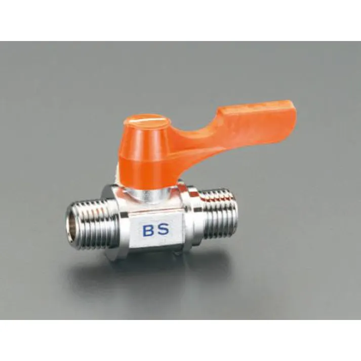 アソー(ASOH) R 1/4"xG 1/8" ミニボールバルブ ミニバルブEA425BS-21 4548745321012(CDC)【別送品】