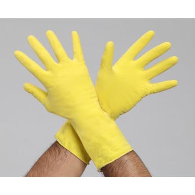 ESCO [M] ラテックスゴム手袋 手袋･腕カバーEA353GC-66 4550061315972(CDC)【別送品】