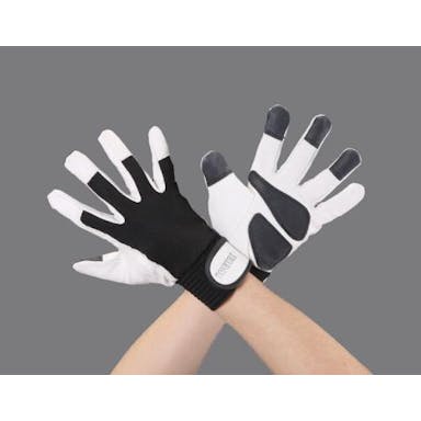 ESCO [M] 手袋(豚革/あて付) 手袋･腕カバーEA353BD-76 4548745456684(CDC)【別送品】