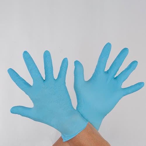 手袋(ニトリル・生分解・粉無/200枚) [XL/240mm] EA354BD-134 4550061976784【別送品】