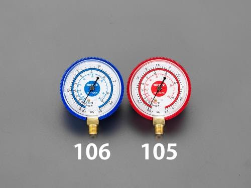 ロテックス(ROTEX) 連成計[φ68mm R32・R410A] EA106AB-1 4548745962918【別送品】