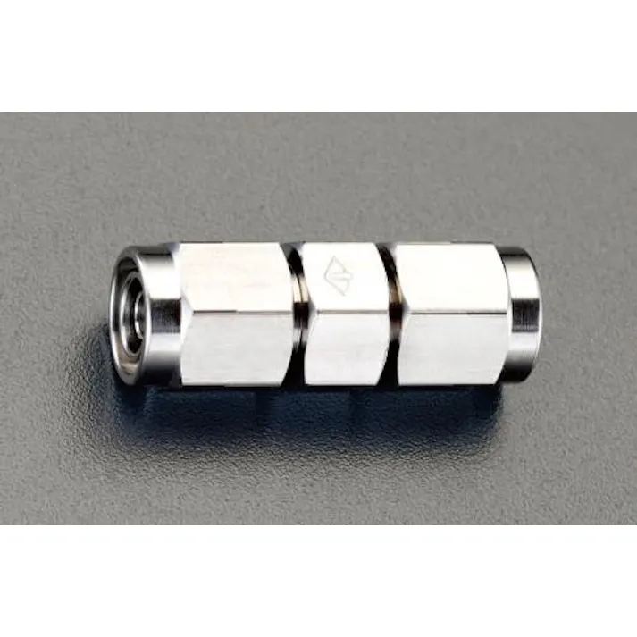 アオイ 6mm ユニオン(ストレート/ステンレス製) 空気・水その他配管継手EA425FC-6 4548745149753(CDC)【別送品】