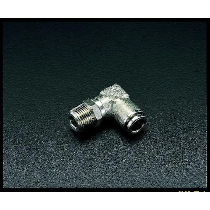 アオイ R 3/8"x 8mm ユニオン(雄ねじエルボ/ステンレス製) 空気・水その他配管継手EA425DC-83 4518340381346(CDC)【別送品】