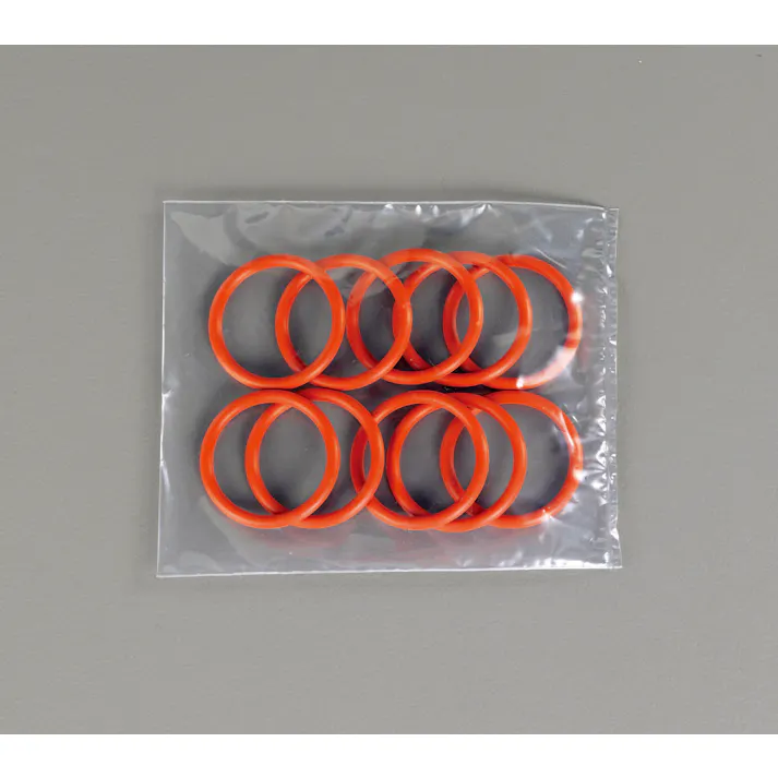 オーリング (シリコンゴム/10個)(運動用) P-15 EA423RE-15 4548745320022【別送品】