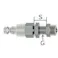 チューブ用プラグ(隔壁/ステンレス製) 4x6mm EA140GK-406 4550061139288【別送品】