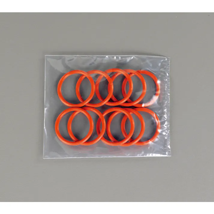 オーリング (シリコンゴム/10個)(運動用) P-10 EA423RE-10 4548745319958【別送品】