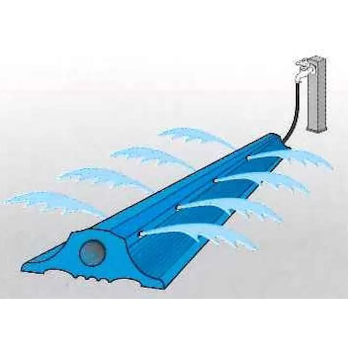 融雪散水ガードホース(両面穴) 10m EA124DW-20 4548745722765【別送品】