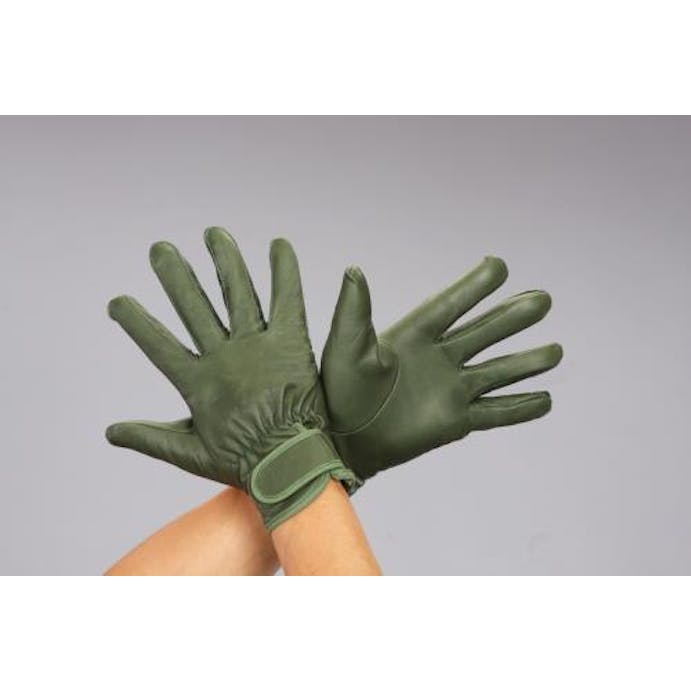 ESCO [LL] 手袋(牛革/OD色) 手袋･腕カバーEA353CC-43 4548745301663(CDC)【別送品】