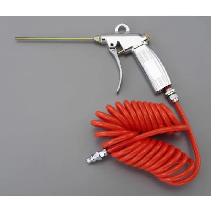 ESCO 2.0mm穴x150mm エアーブローガン(ウレタンホース付 エアーダスターEA123AB-112 4518340660533(CDC)【別送品】