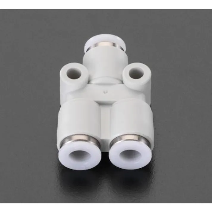 アオイ 10-10mmx2 Y型ユニオン 空気・水その他配管継手EA140HM-110 4518340882256(CDC)【別送品】