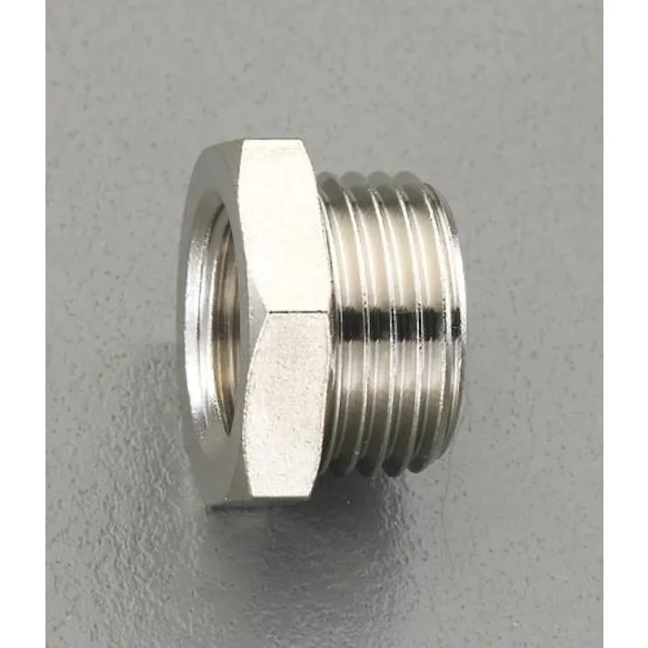 ESCO G 3/8"xG 1/2" レデューサー(真鍮製) 空気・水その他配管継手EA141CF-34 4548745732429(CDC)【別送品】