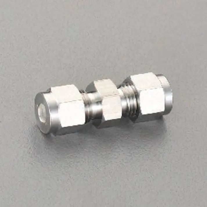アオイ 12mmx12mm ユニオン(ステンレス製) 空気・水その他配管継手EA425CG-12 4550061602737(CDC)【別送品】