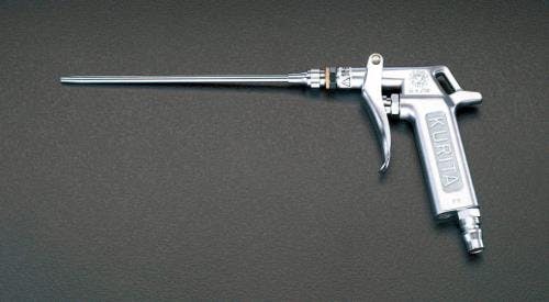 エアーブローガン(流量調整付・プラグ) 2.0穴x150mm EA123AE-12 4518340331907【別送品】