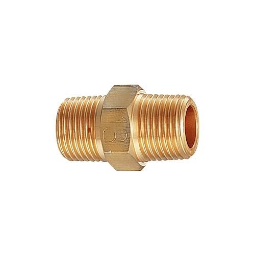 カクダイ 砲金ニップル R1”xR3/4” EA432ND-25C 4548745949209【別送品