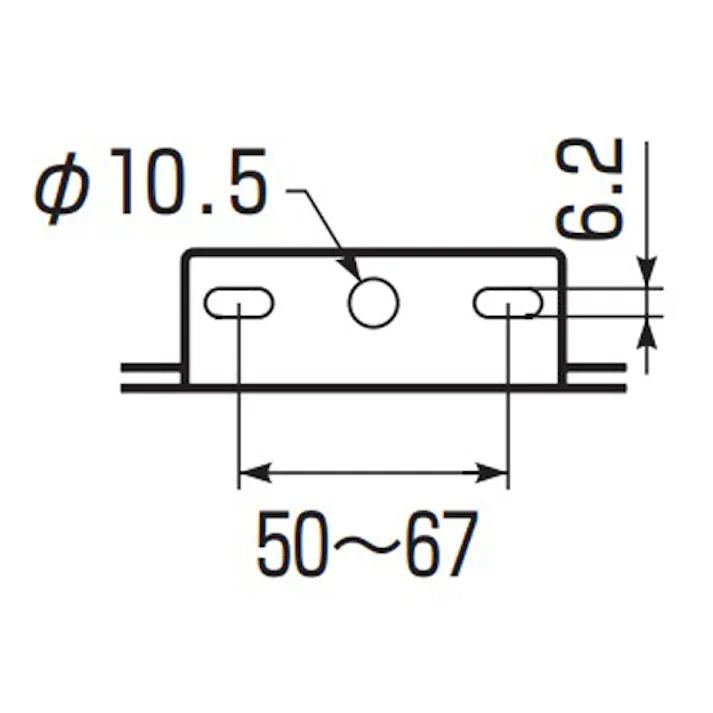 未来工業 H・C形鋼用ビームラックル 125-175mm EA440AF-252 4550061812501【別送品】