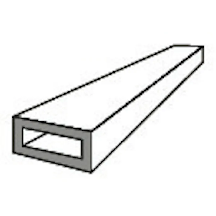 アルミ平角パイプ(シルバー) 30x20mmx1m EA440HD-1 4550061147122【別送品】