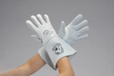 ESCO [XL] 手袋(溶接用･鹿革) 溶接作業用保護具EA353AT-23 4550061315811(CDC)【別送品】