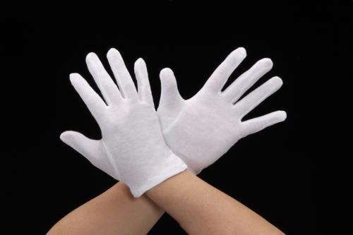 手袋(薄手・綿/12双) [L] EA354AA-13 4518340898141【別送品】