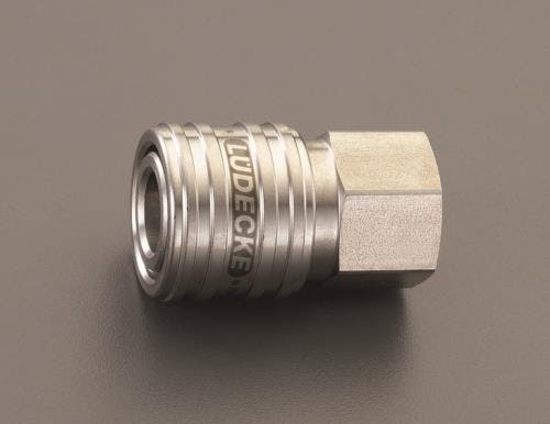 G 1/4” 雌ねじカップリング(ステンレス製/ワンプッシュ) EA140GT