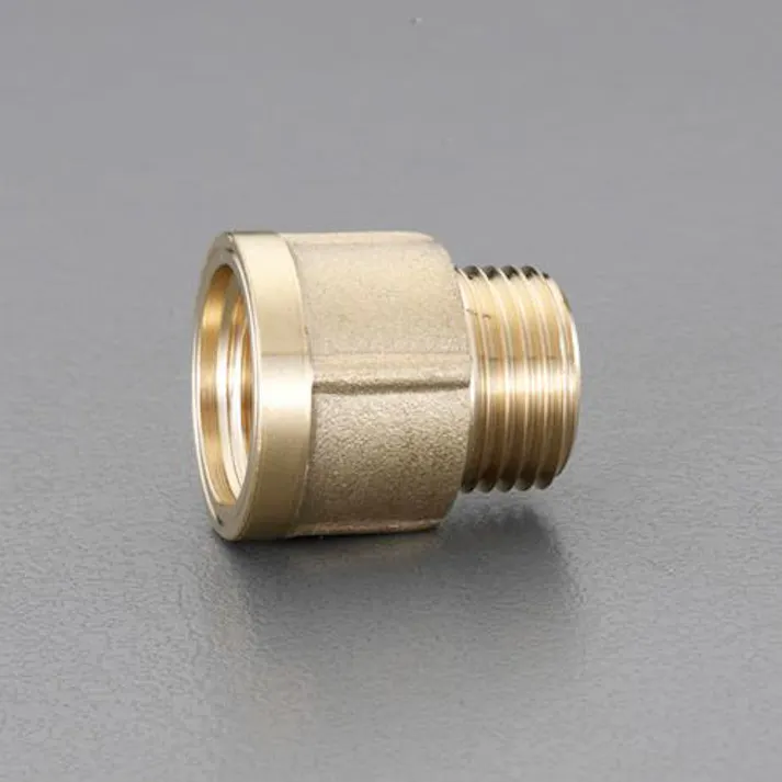 カクダイ PJ1/2"x 20 mm ザルボ(滑り止め付) 砲金継手EA432SD-20 4548745943528(CDC)【別送品】