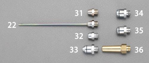ノズル(EA123AB-11A～用) 2.0穴x150mm/M12 EA123AB-22 4548745733372【別送品】