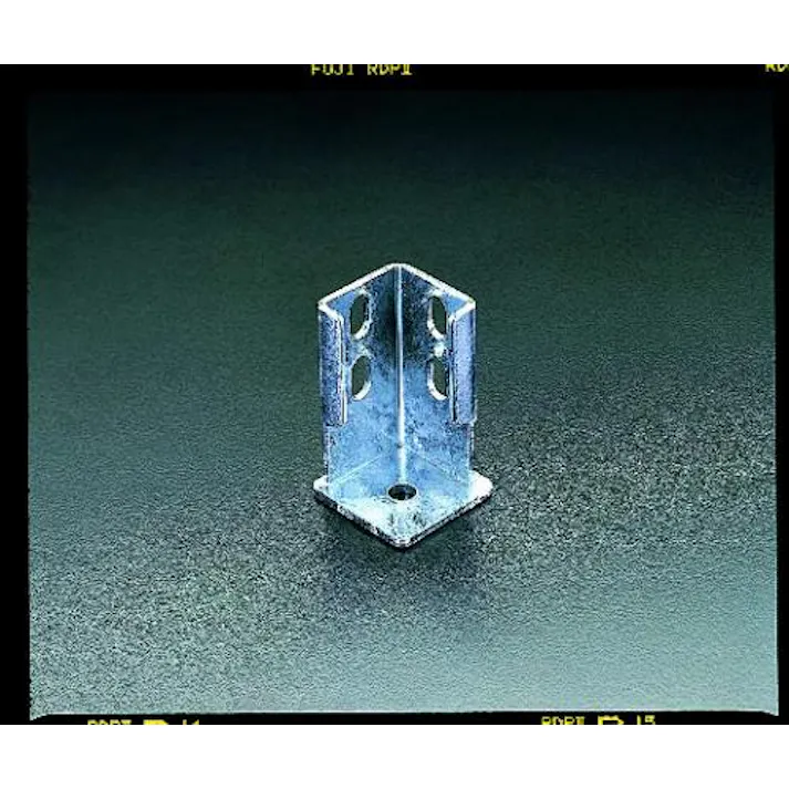 アカギ 48x48x95mm アングルベース(ドブメッキ) 配管支持金具EA440AE-6 4518340197299(CDC)【別送品】