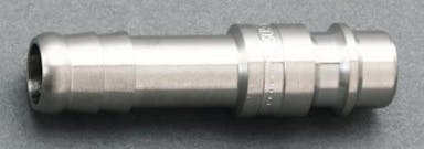 ESCO 10mm ウレタンホース用プラグ(ステンレス製) エアーホース用カプラーEA140GS-210 4550061139943(CDC)【別送品】