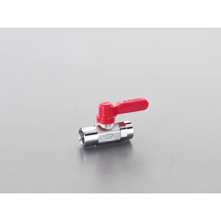 オンダ製作所 Rc1/8"xRc1/8" ミニボールバルブ(ロングハンドル) ミニバルブEA425AG-1 4548745961249(CDC)【別送品】