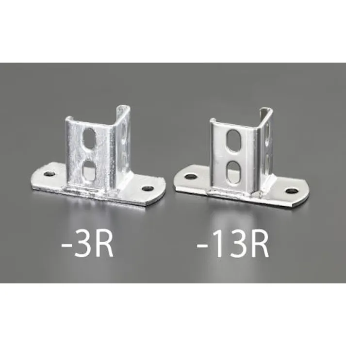 アカギ 48x48x70mm アングルベース(ステンレス製) 配管支持金具EA440AE-13R 4548745147704(CDC)【別送品】