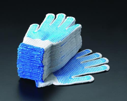 手袋(滑り止め付/10双) [フリー/230mm] EA354A-35 4518340575776【別送品】