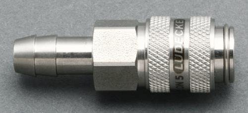 タケノコ型ソケット(ステンレス製/ワンプッシュ) 6mm EA140GL-206 4550061139400【別送品】