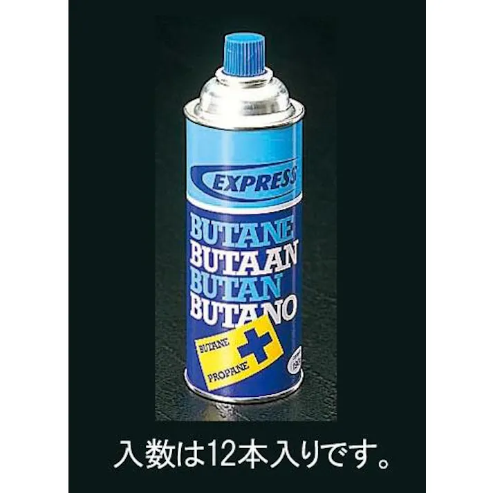 ESCO 190g ガスボンベ(12本) 銅配管溶接器、ブロートーチ、ロウ材EA303S-1A 4518340820081(CDC)【別送品】