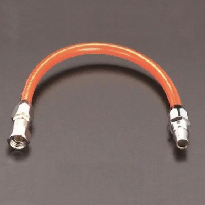ESCO 300mm ウレタンホース(プラグ付・エアーツール手元用) エアーホースEA125BC 4518340004672(CDC)【別送品】