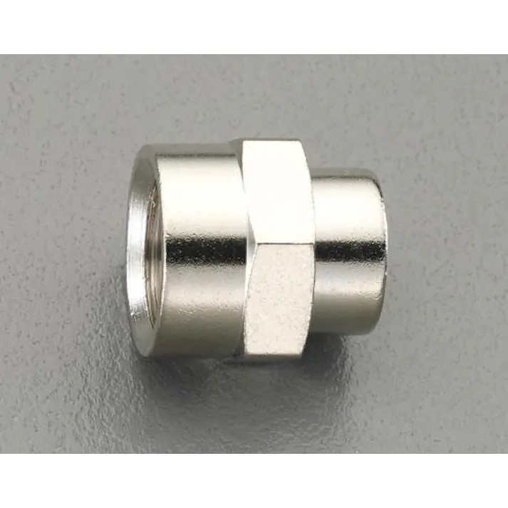 ESCO G 1/2"xG 3/4" 異径中間ソケット(真鍮製) 空気・水その他配管継手EA141CE-46 4548745732191(CDC)【別送品】