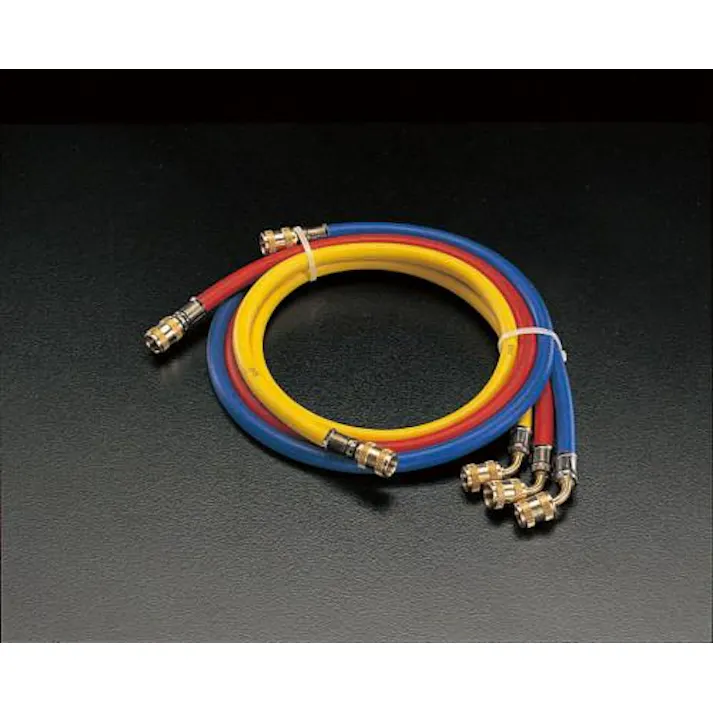 ロテックス(ROTEX) 150cm/R32/R410A チャージングホース(3本組 冷媒チャージ用工具EA104TH 4518340516342(CDC)【別送品】