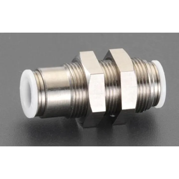 アオイ 12mm ユニオン(バルクヘッド/真鍮製) 空気・水その他配管継手EA140HJ-112 4548745262827(CDC)【別送品】