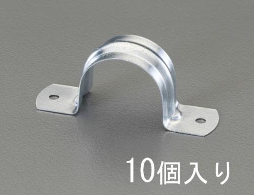 アカギ サドルバンド(VP管用/10個) VP25 EA440BA-25V 4548745324358【別送品】