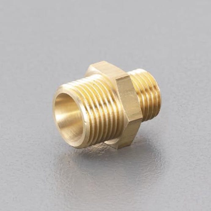 ESCO G 1/4"xG 1/2" ニップル 空気･水その他配管継手EA141AV-24A 4550061448809(CDC)【別送品】