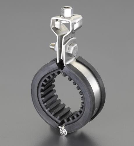 アカギ 吊バンド(鋼管用/防振/ステンレス製) 15A EA440AN-15 4550061064658【別送品】